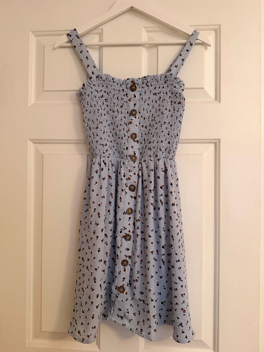 Light Blue Floral Sundress